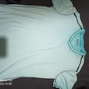 BKE Blue Short Sleeve Tee Casual Comfort